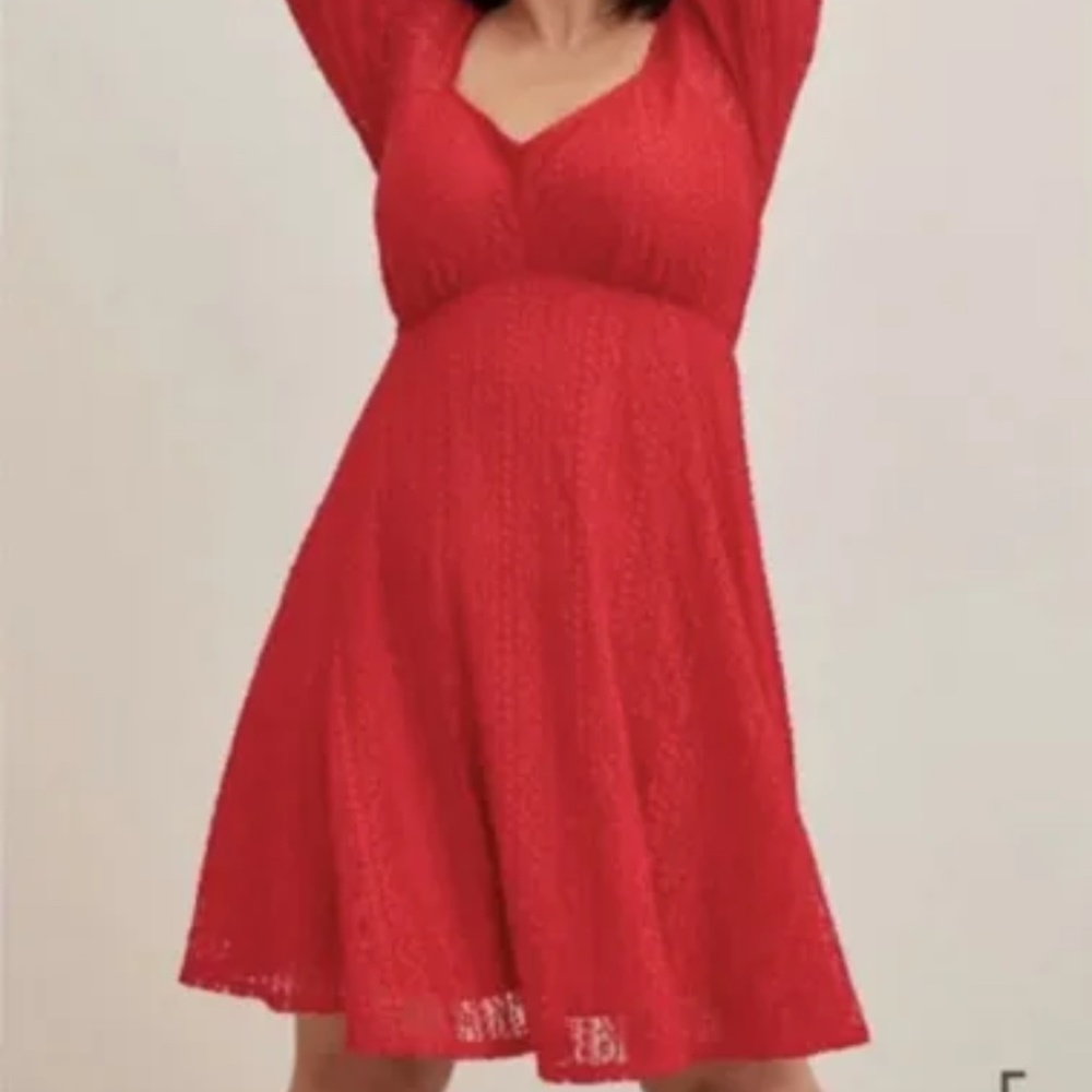 Torrid Vibrant Red Mini Dress Sz 2 (18-20)